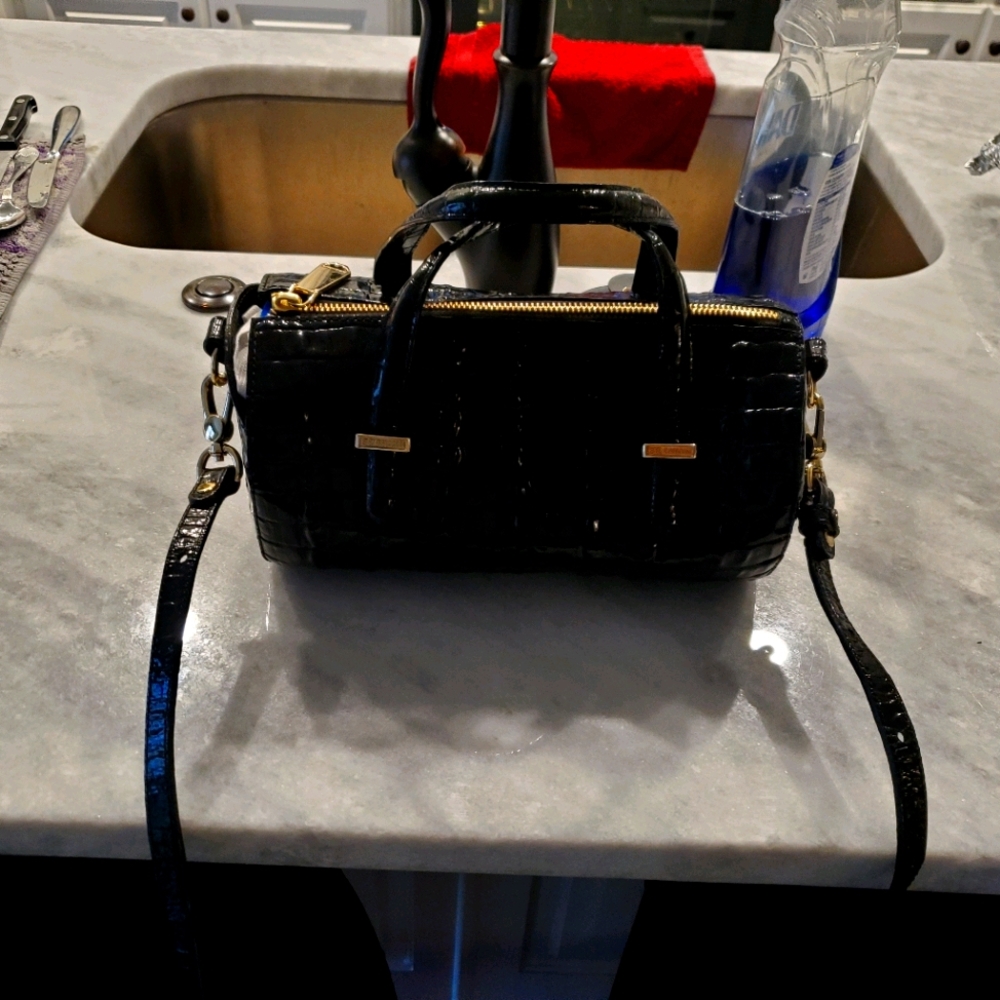 Brahmin barrel crossbody and wallet